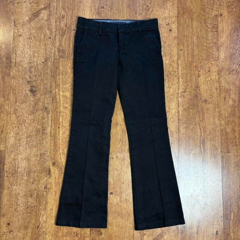Juicy Couture Black Low Rise Flare Pants Size 25 Y2K Streetwear Hipster